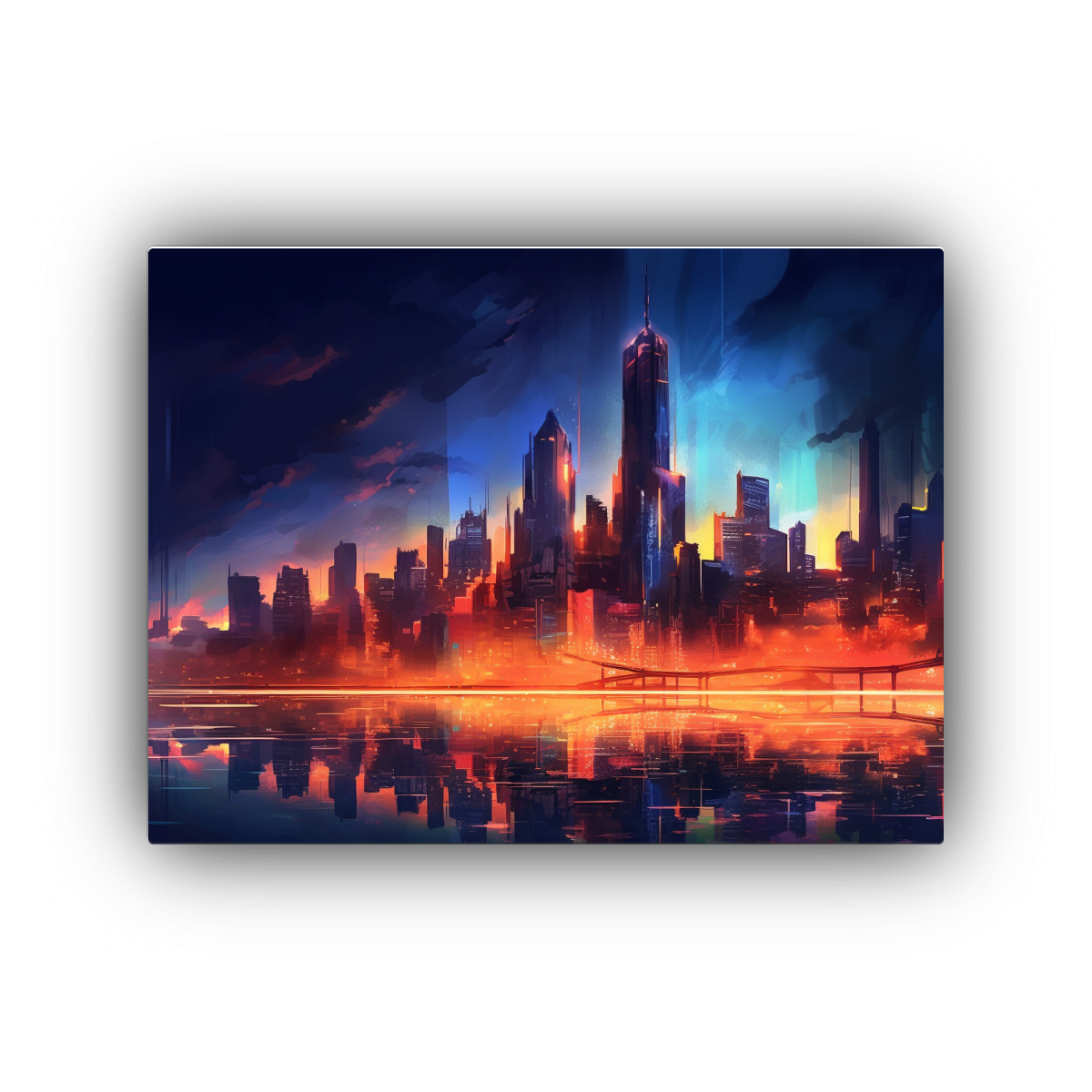 pintura-digital-ciudad-oscura-neon-contraste-scifi-skyline