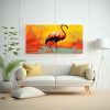 pintura-duradera-de-flamingo-en-tonos-marr-n-y-amarillo-arte-pop-neo-en-decoraci-n-1