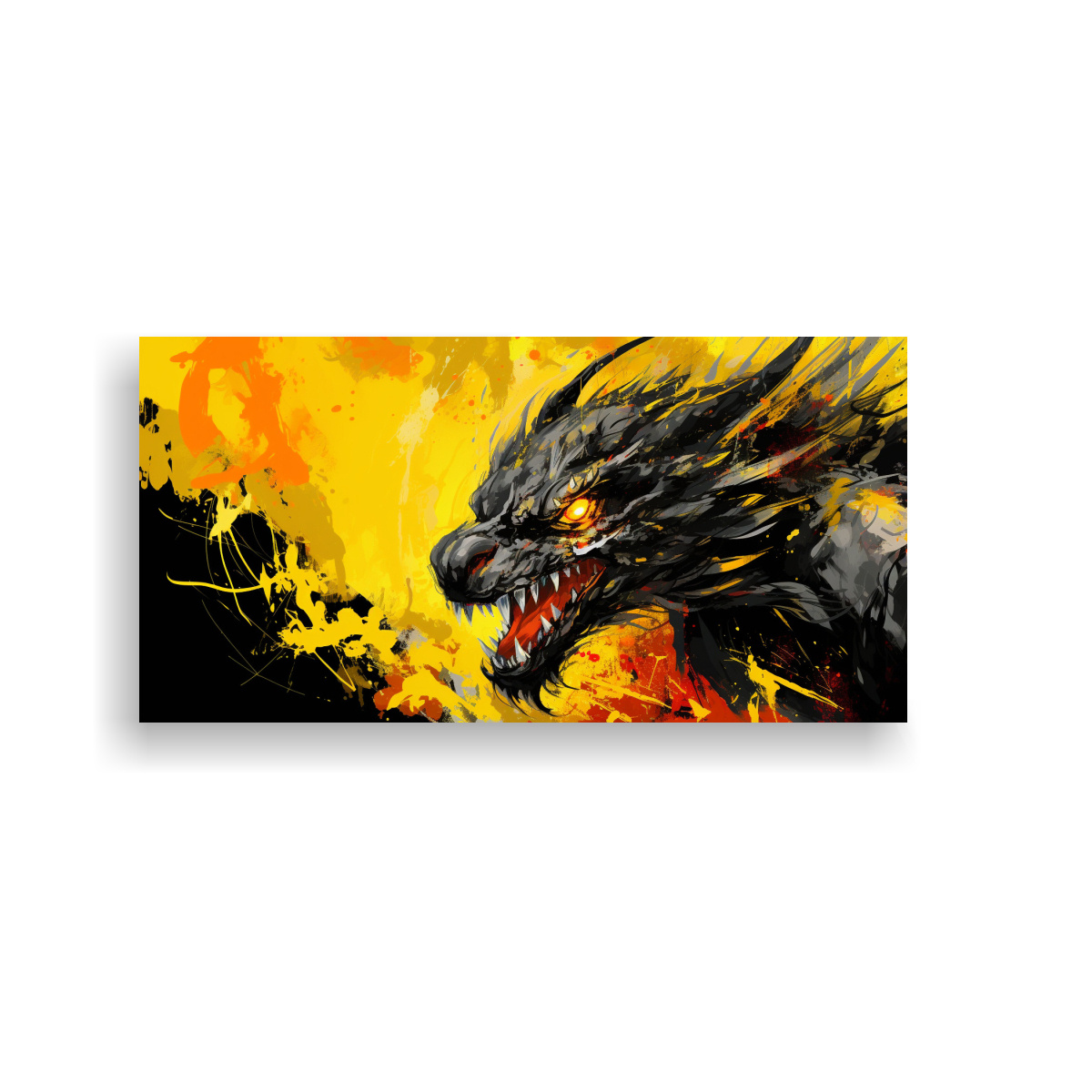 pintura-en-bastidor-forma-lineales-drag-n-en-amarillo-neonoir-atm-sfera-neo-popa-