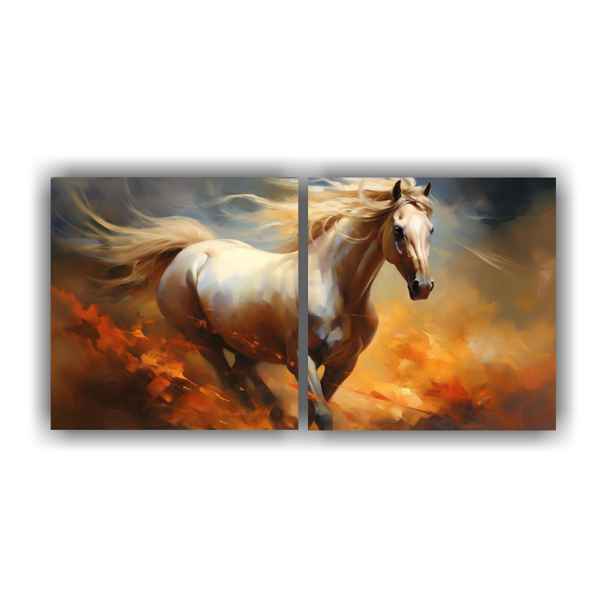 pintura-en-bastidor-moderno-estilo-caballo-rabe-vibrante