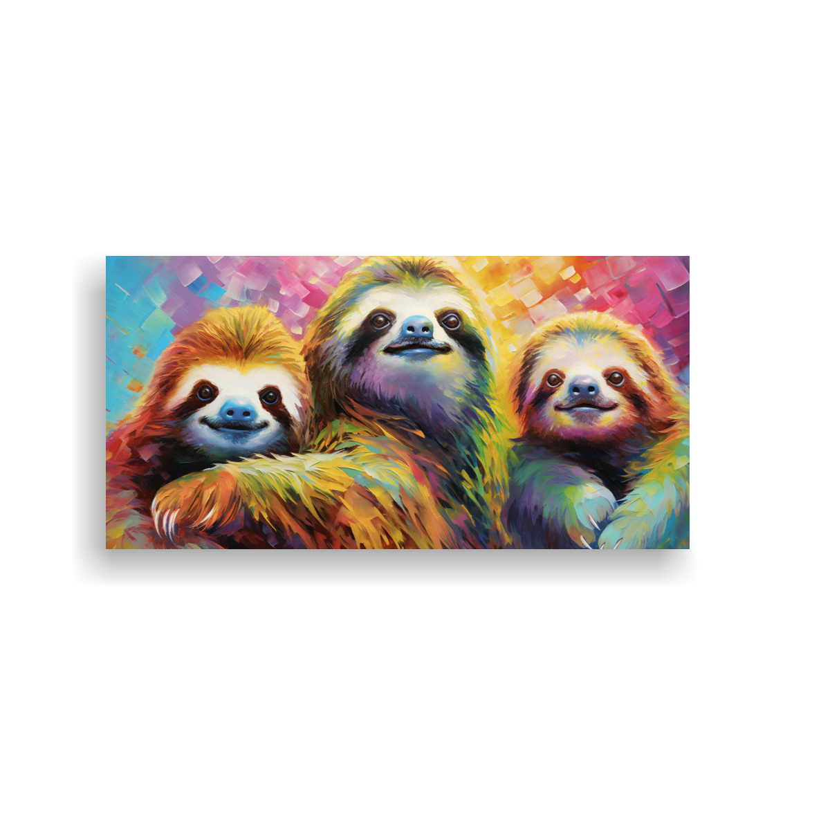pintura-en-bastidor-movimiento-urbano-estilo-pintura-a-sloths-colorida