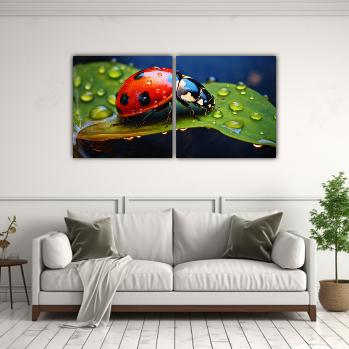 pintura-en-lienzo-elegante-estilo-mariquita-21x52-decoraci-n-colorida-1