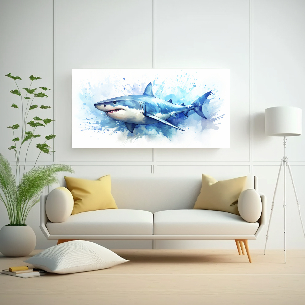 pintura-juvenil-inspiradora-de-tibur-n-azul-en-acuarelas-coloridas-1