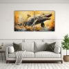 pintura-neo-pop-de-ballena-gris-en-colores-marr-n-y-dorado-con-tema-cultural-1-1