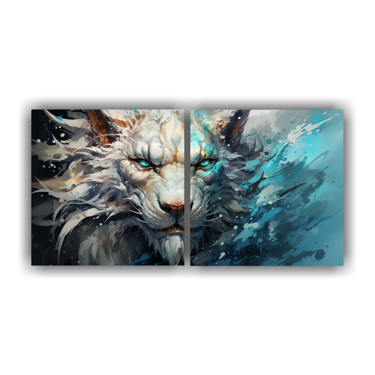 pintura-nica-de-drag-n-en-blanco-y-turquesa-con-atm-sfera-neonoir