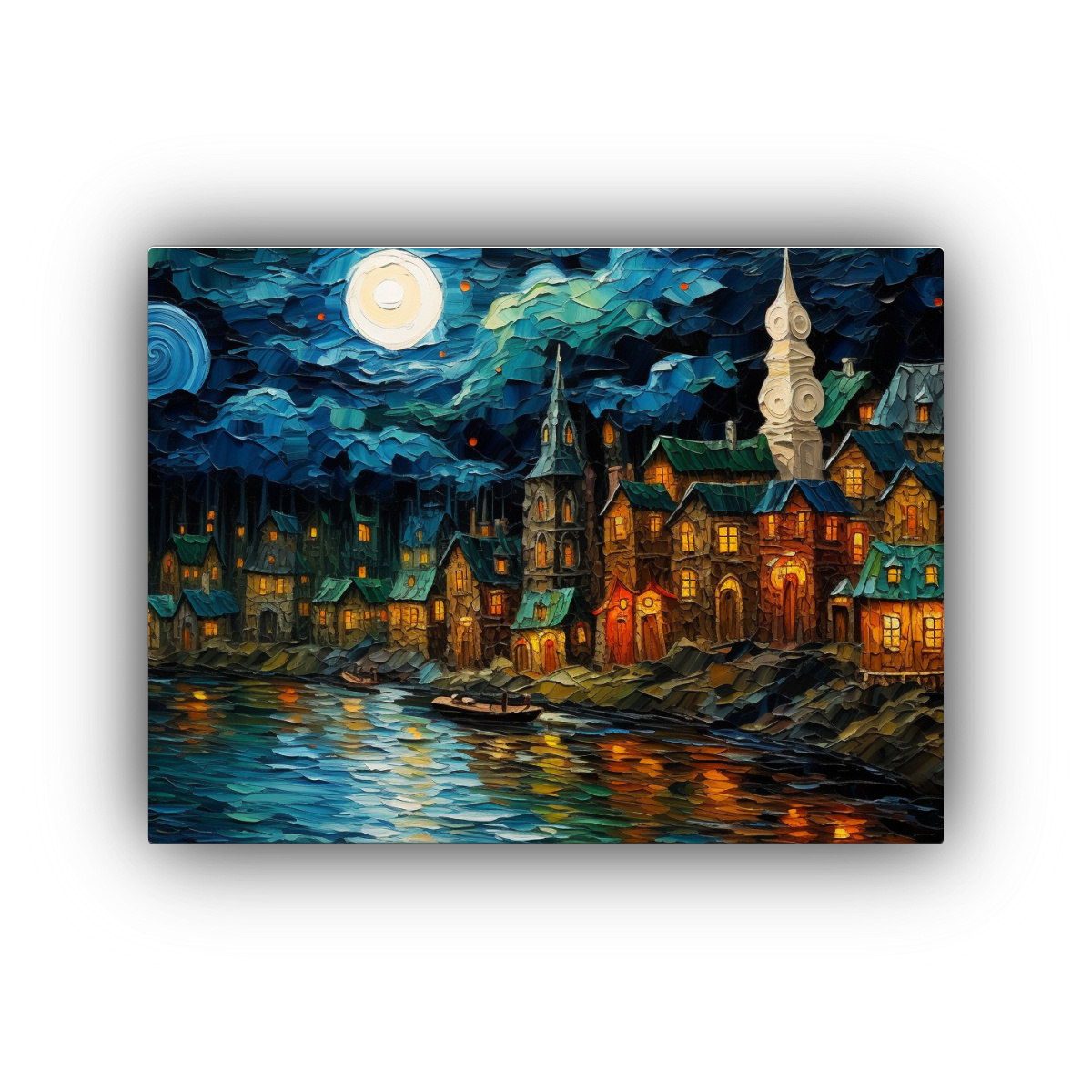pintura-nocturna-de-ciudad-costera-en-playa-cuadro-decorativo-