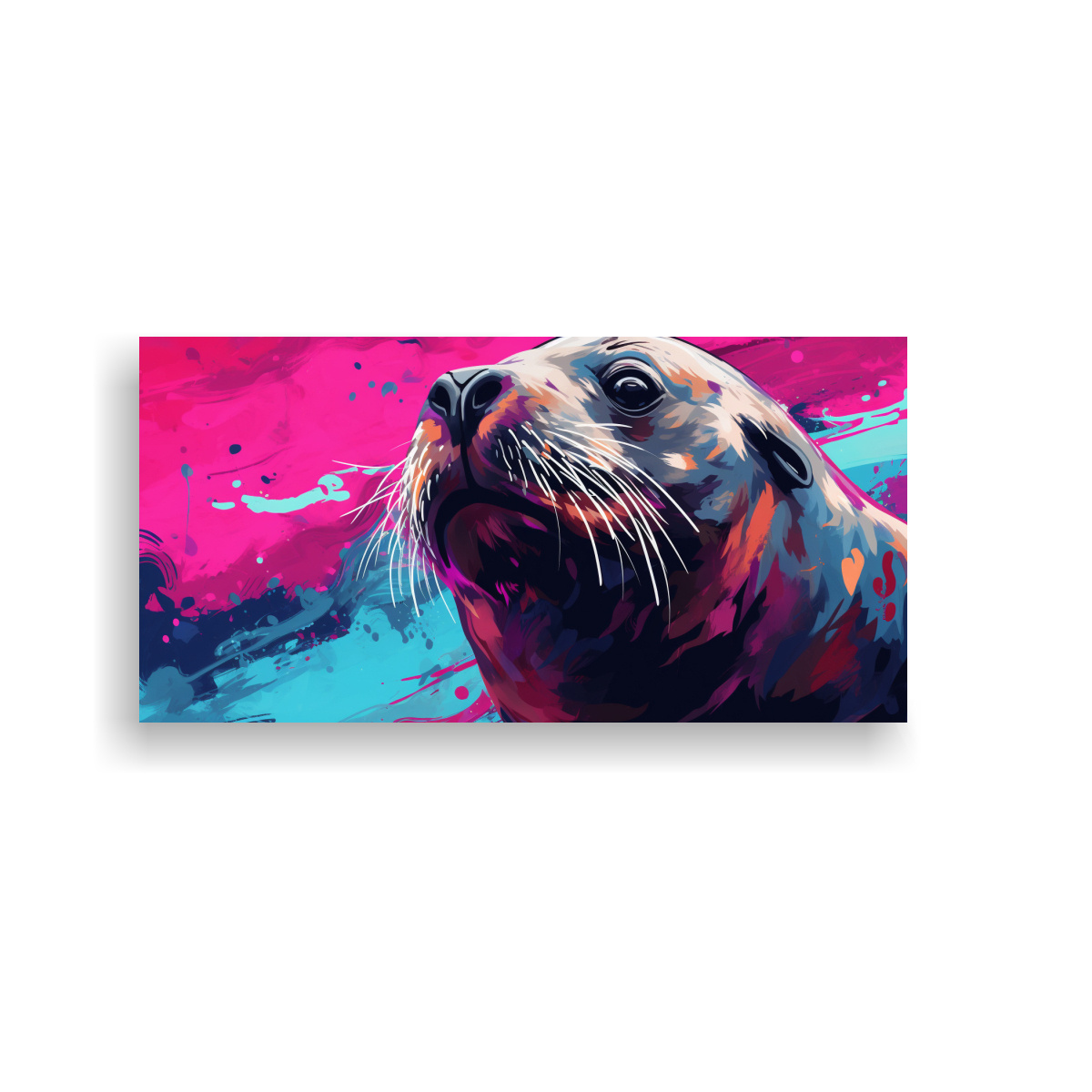 pintura-urbana-horizontal-le-n-marino-en-fucsia-y-azul-neo-pop-art