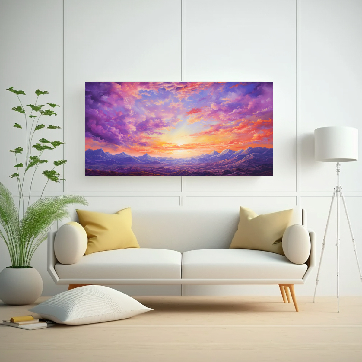 pinturas-abstractas-de-amaneceres-y-atardeceres-con-tonos-morados-1