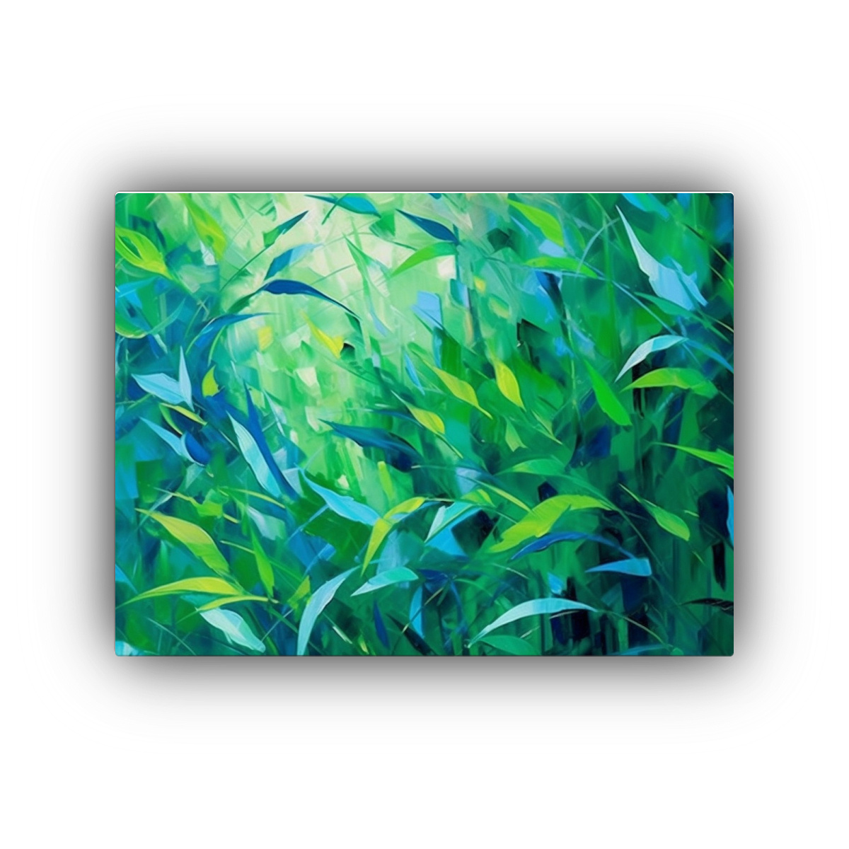 pinturas-abstractas-de-arte-para-cocina-en-tonos-verdes-y-azules-acu-ticos