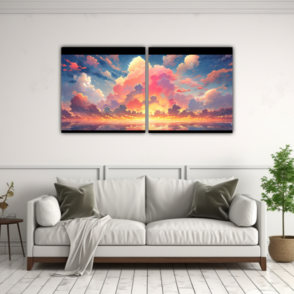 pinturas-abstractas-de-dolor-con-equilibrio-de-colores-arco-ris-y-rojo-1