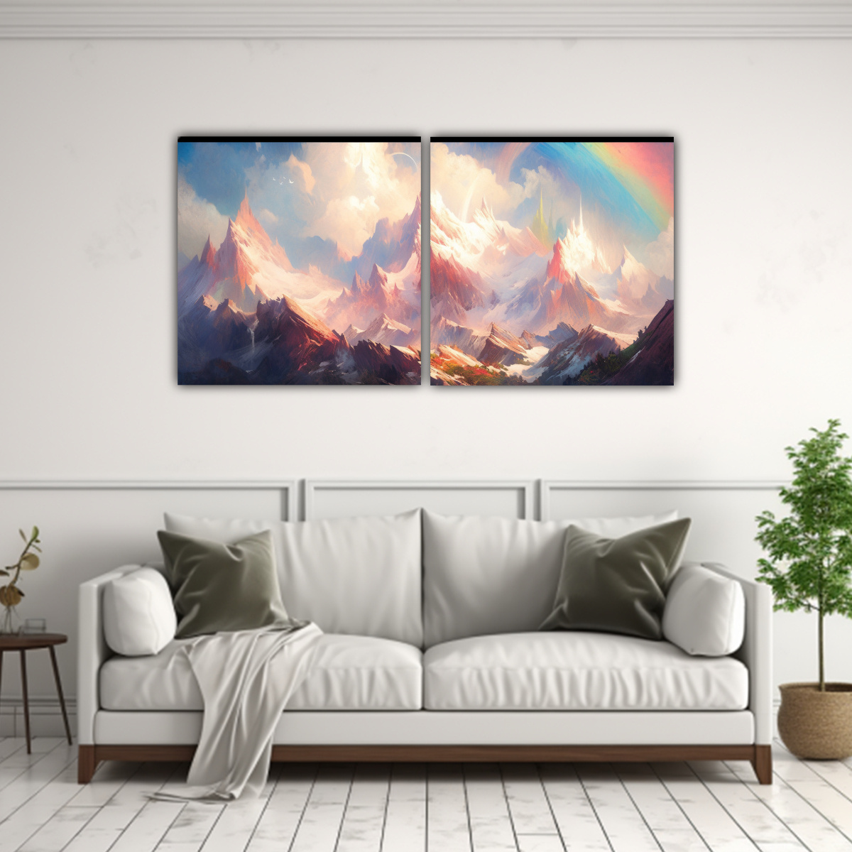 pinturas-abstractas-de-expresividad-creativa-en-las-monta-as-nevadas-con-arco-ris-y-colores-rojos-1