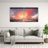 pinturas-abstractas-en-lienzo-para-comedor-con-arco-ris-y-colores-rojos-1
