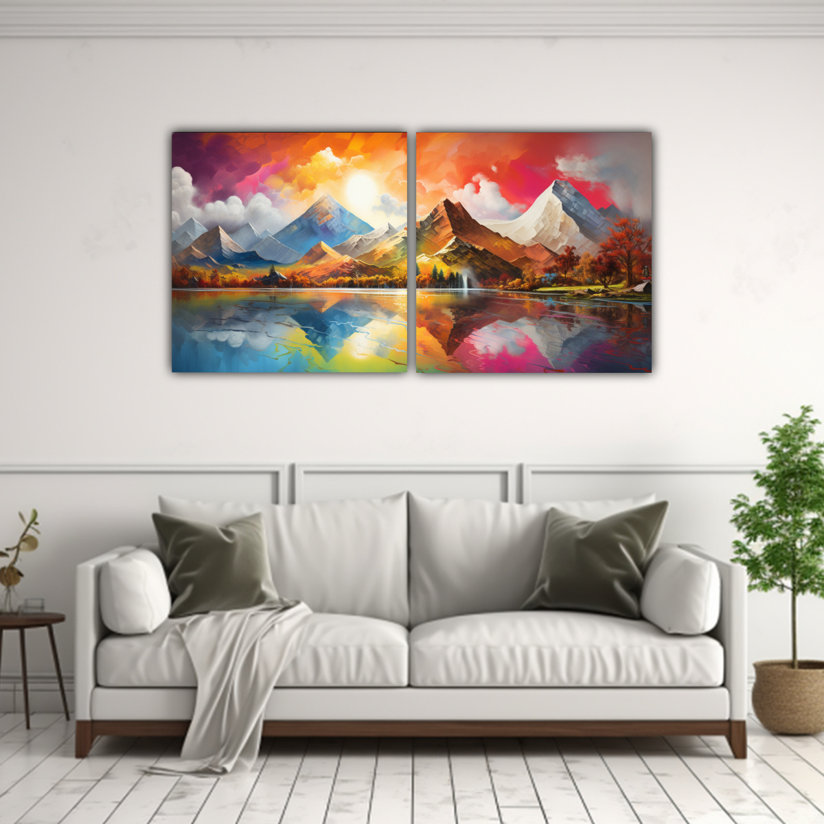 pinturas-abstractas-para-cuarto-con-paisaje-de-monta-as-y-arco-ris-en-colores-rojo-1-1