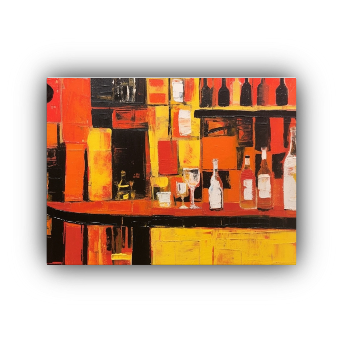 pinturas-abstractas-rojo-amarillo-y-negro-para-decoraci-n-moderna