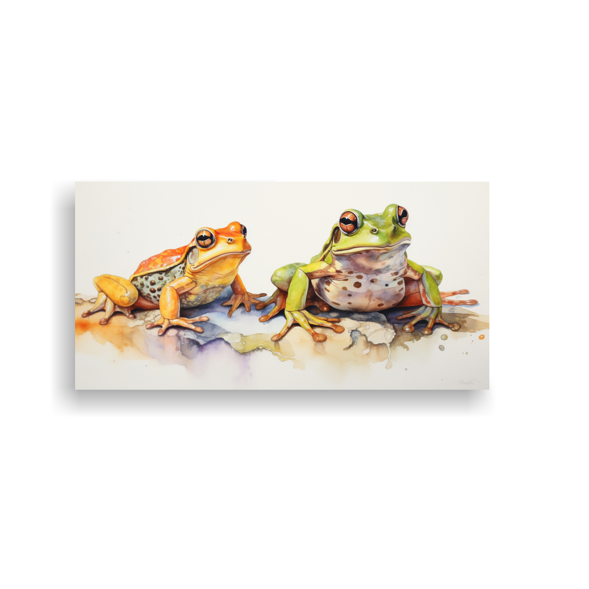pinturas-acuarela-coloridas-tema-ranas-y-sapos-para-decoraci-n-hogar