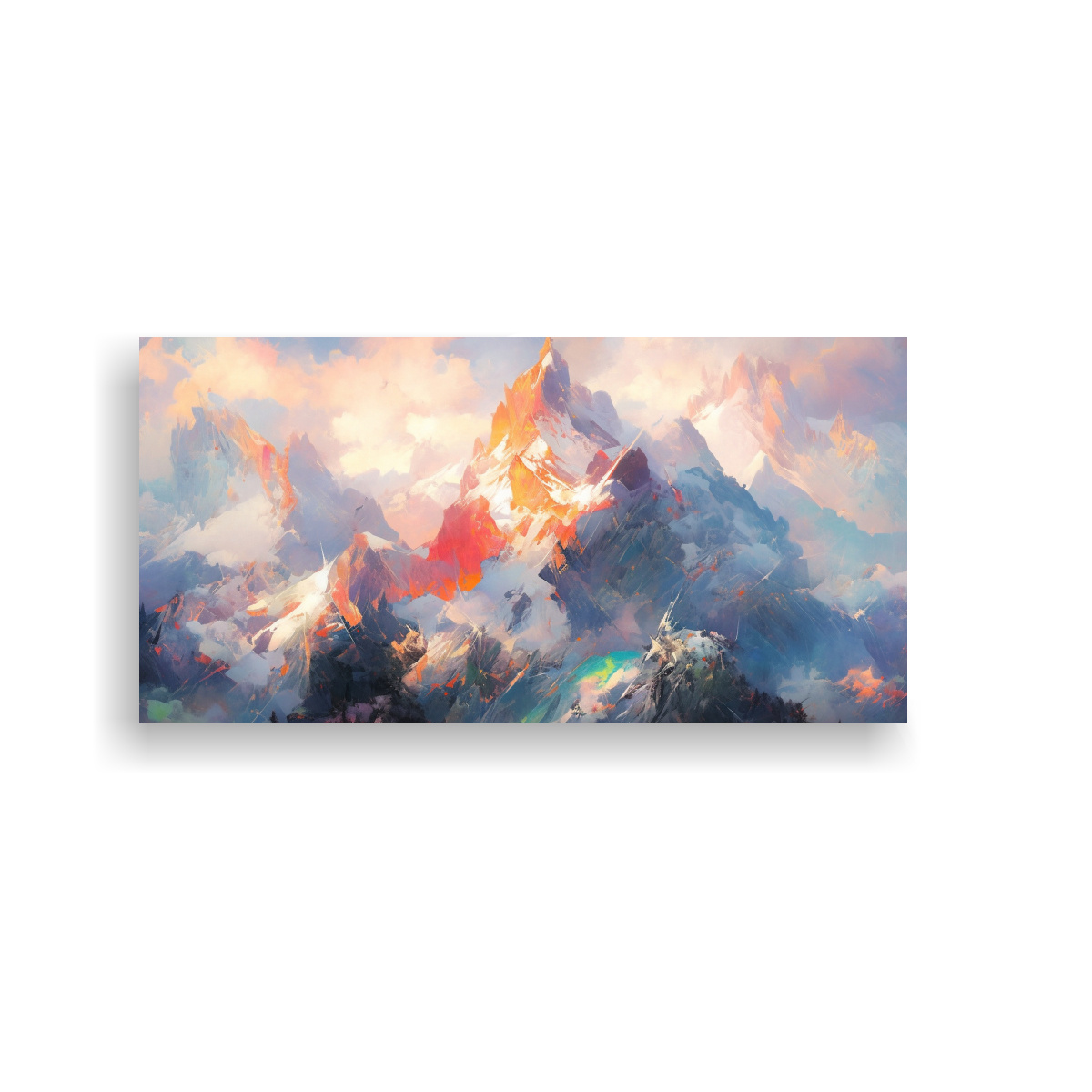 pinturas-de-decoraci-n-abstracta-de-la-famosa-monta-a-con-colores-