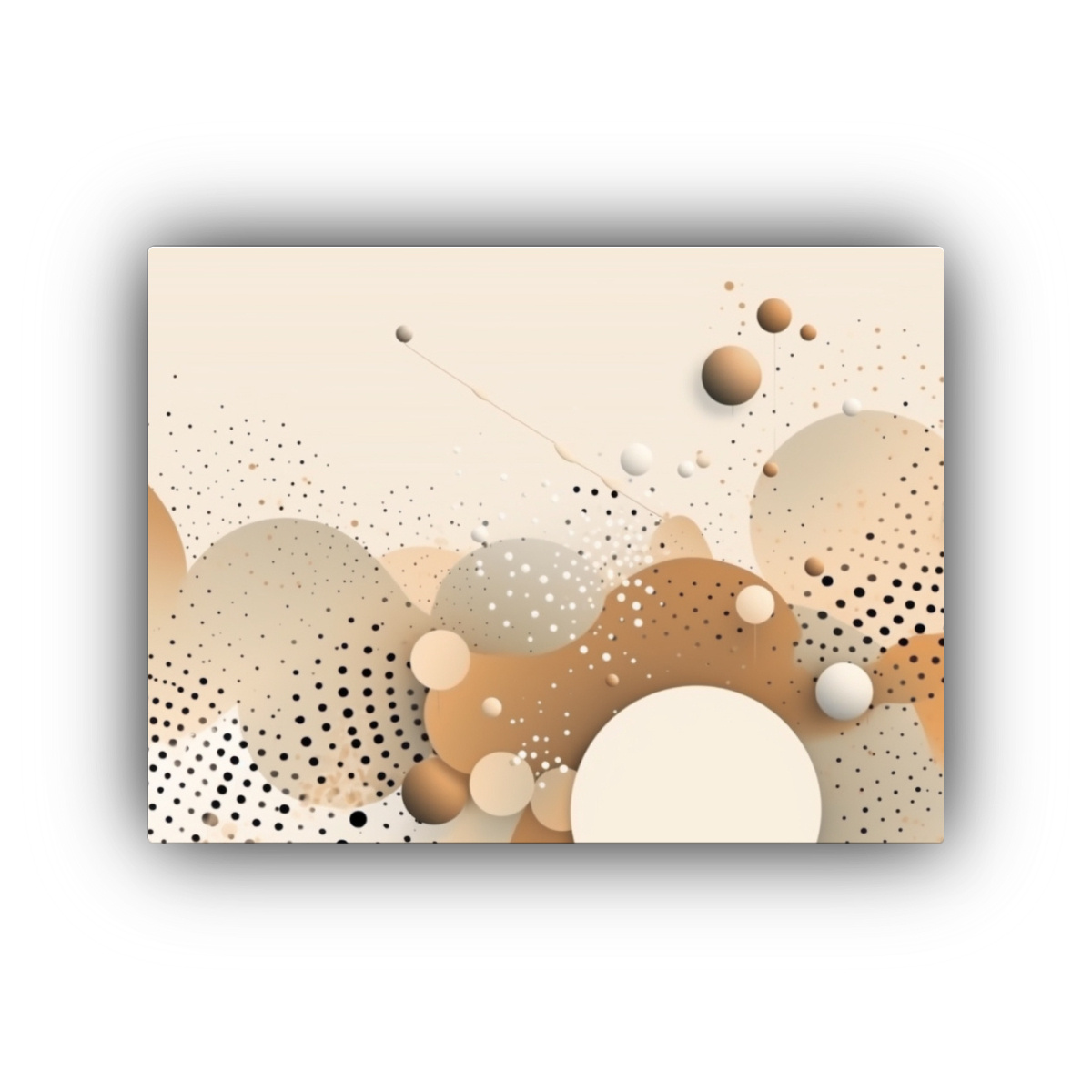 pinturas-de-decoraci-n-abstracta-sobre-fondo-beige-con-elementos-geom-tricos-