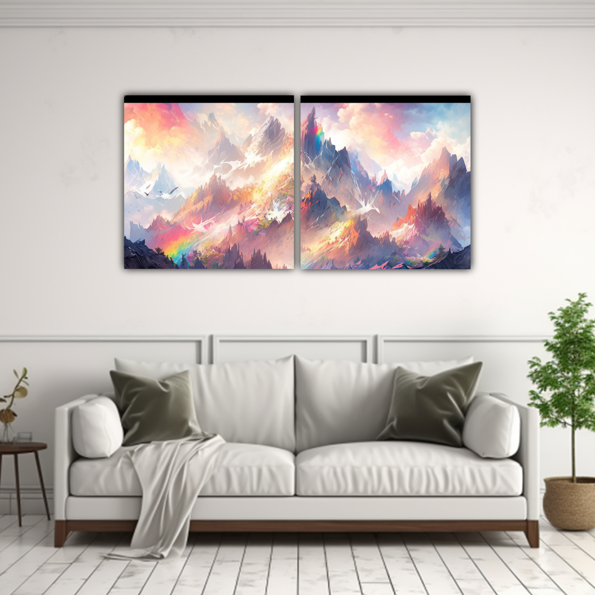 pinturas-de-decoraci-n-monta-as-famosas-y-arco-ris-con-lago-1-1