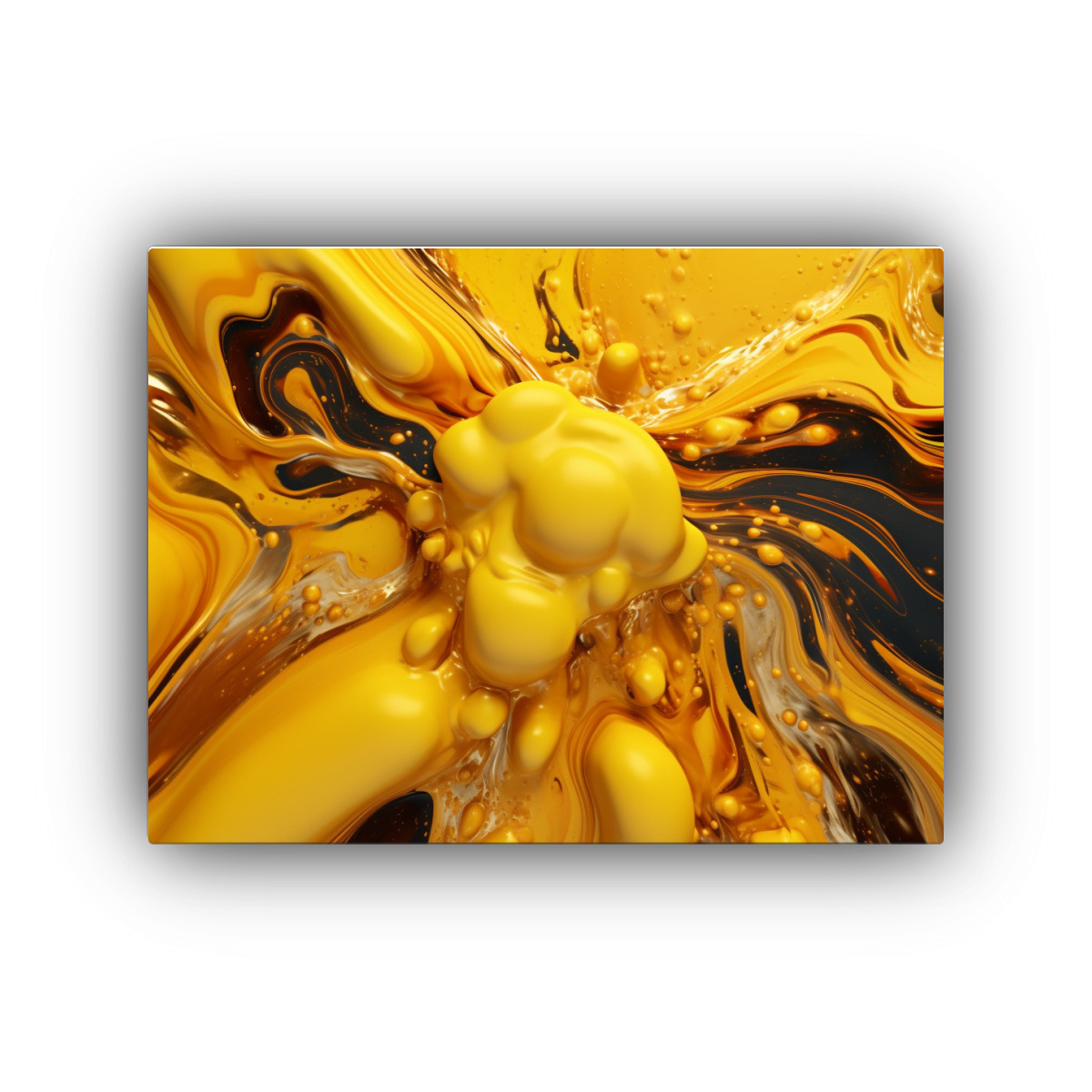 pinturas-de-pared-abstractas-en-fondo-l-quido-dorado-luminoso