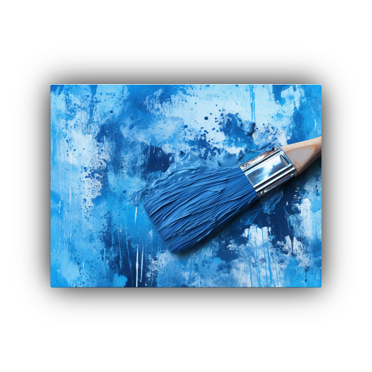 pinturas-de-pared-con-equilibrio-de-color-azul-y-pinceladas-azules