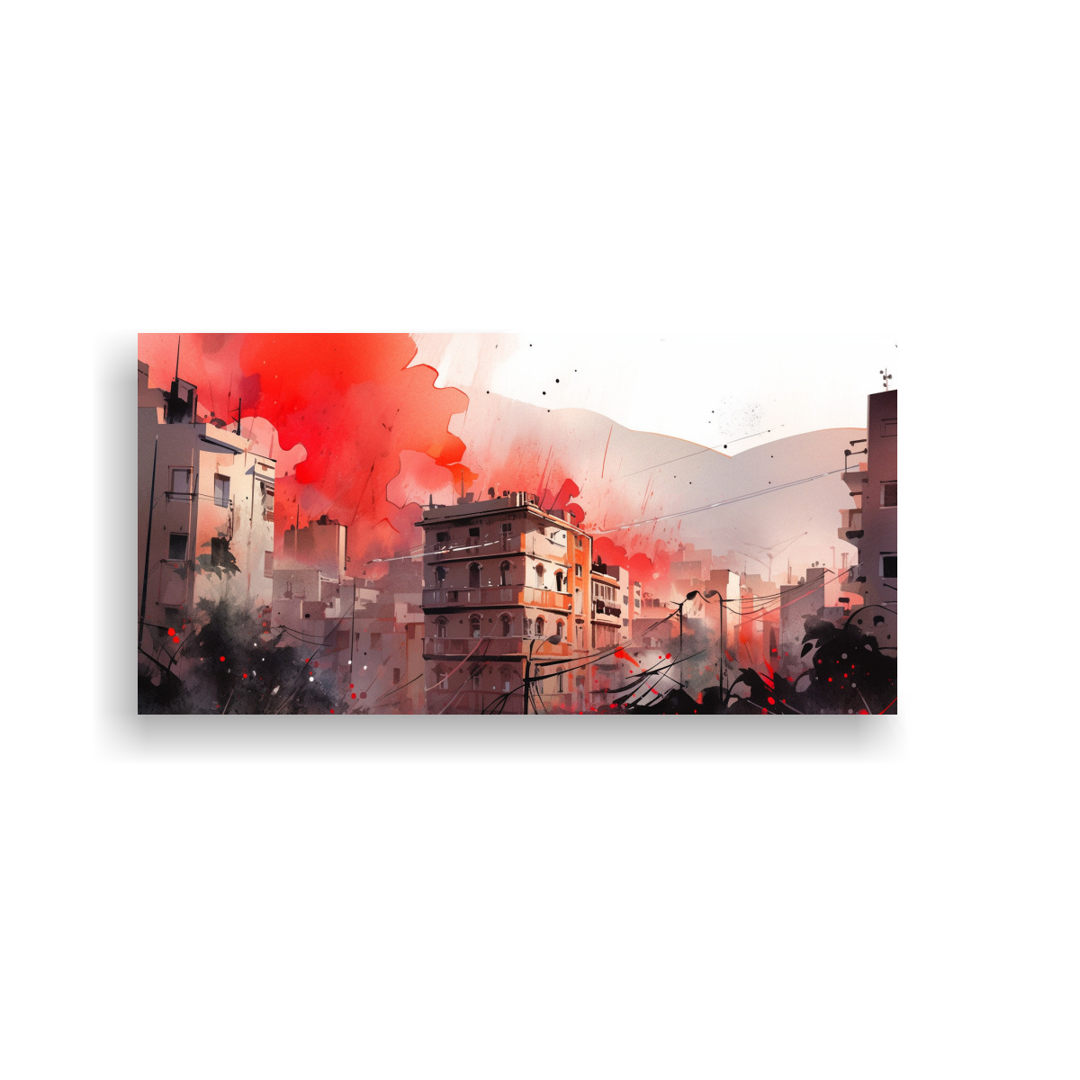 pinturas-de-pared-de-santiago-en-acuarelas-y-colores-rojos-