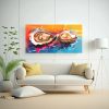 pinturas-decorativas-acuarela-estrellados-ostras-en-colores-deslumbrantes-y-miel-arte-pop-neo-1-1