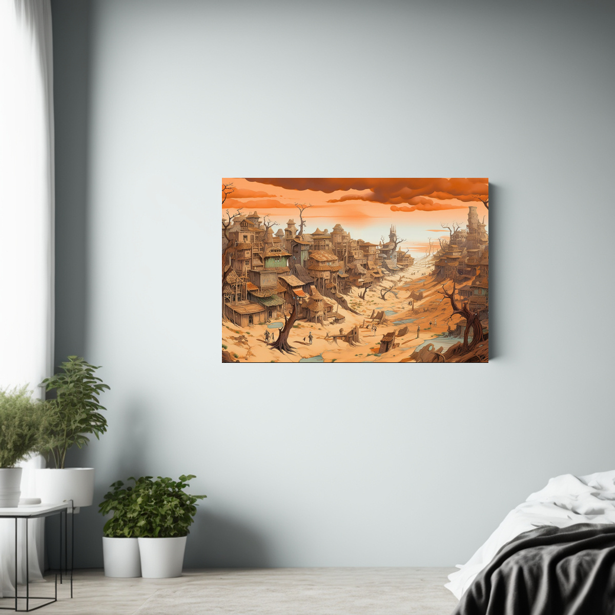 pinturas-decorativas-de-arte-fino-para-oficina-en-la-ciudad-frente-al-fuerte-desierto-de-tormentas-de-arena-1