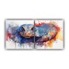 pinturas-decorativas-de-dos-lienzos-estilo-acuarelas-cobra-