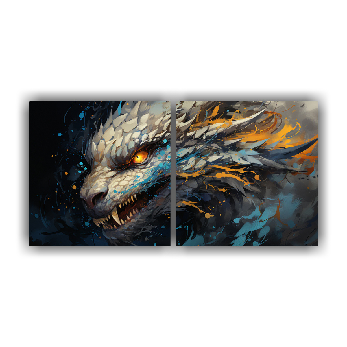 pinturas-decorativas-de-drag-n-en-amarillo-y-azul-para-galer-a-con-estilo-neonoir