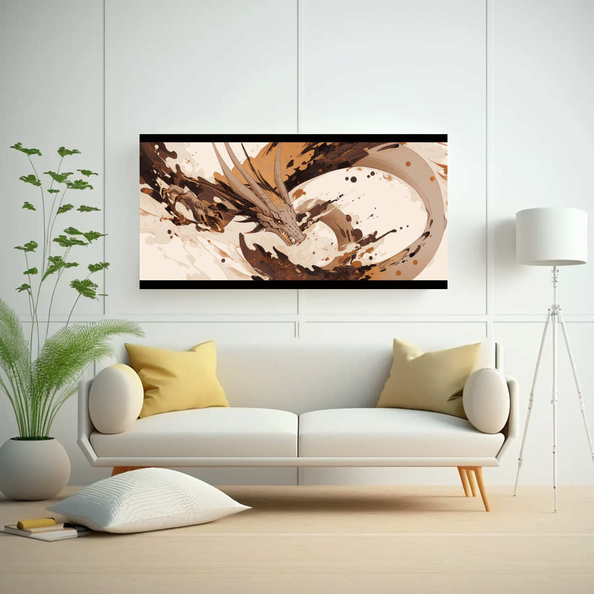 pinturas-decorativas-de-drag-n-en-marr-n-y-blanco-con-atm-sfera-neonoir-1