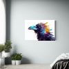 pinturas-decorativas-de-lienzo-fotogr-fico-estilo-splash-con-cabeza-de-cuervo-en-fondo-blanco-1