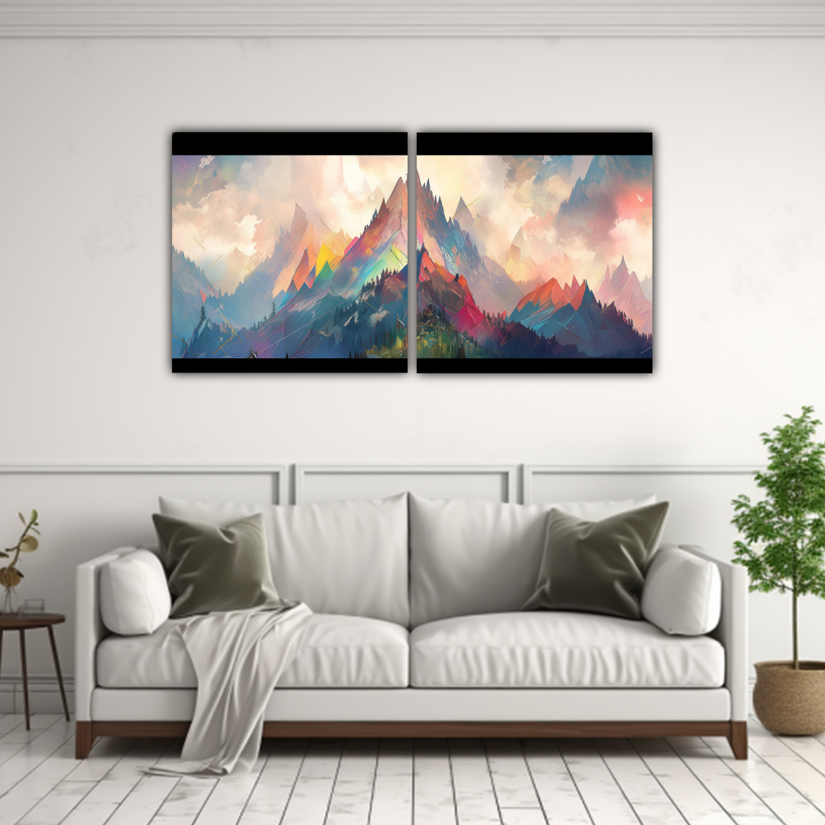 pinturas-decorativas-de-monta-as-famosas-y-arco-ris-con-turquesa-1