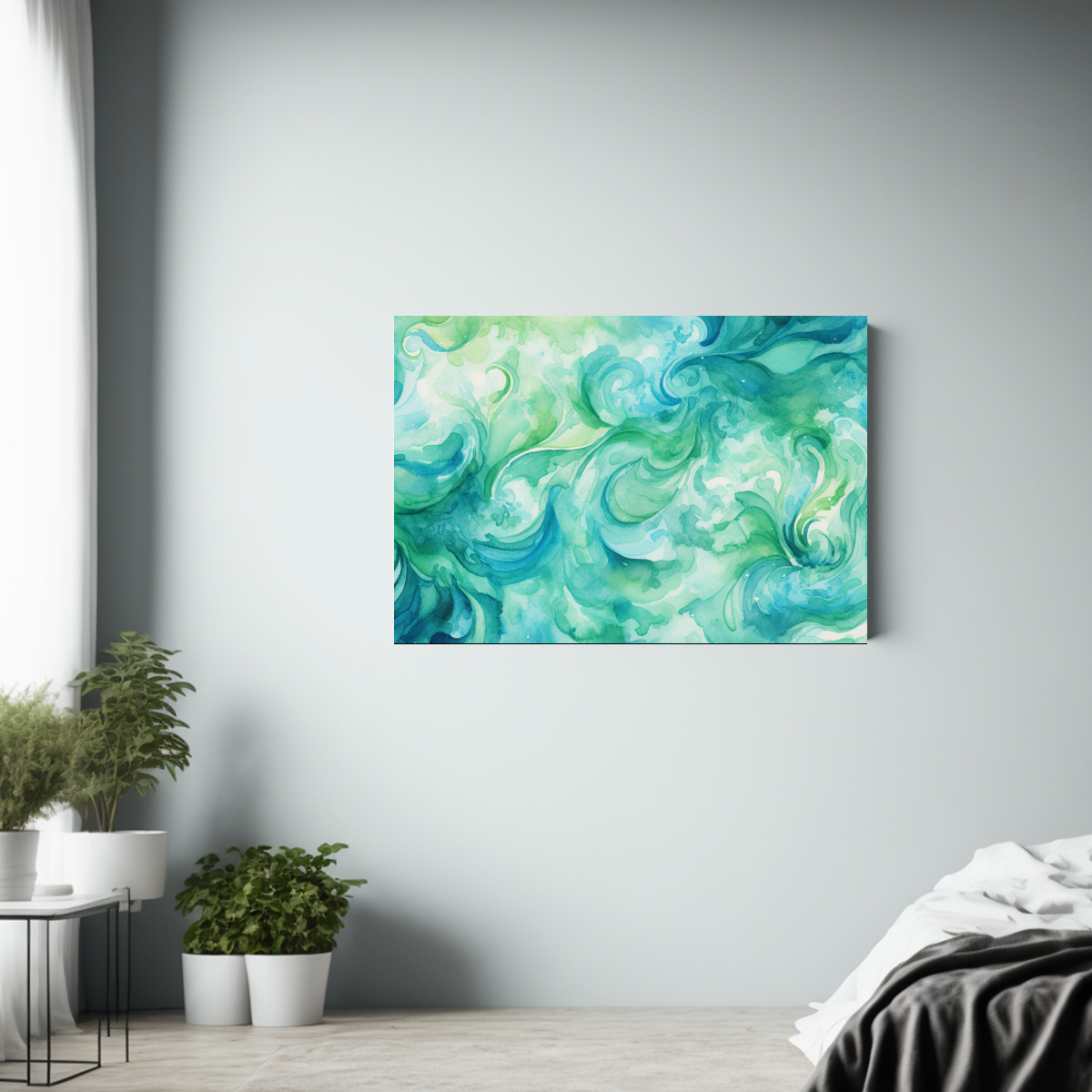 pinturas-decorativas-de-remolinos-azul-verde-acuarela-1