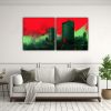 pinturas-decorativas-en-verde-y-rojo-para-santiago-chile-1-1