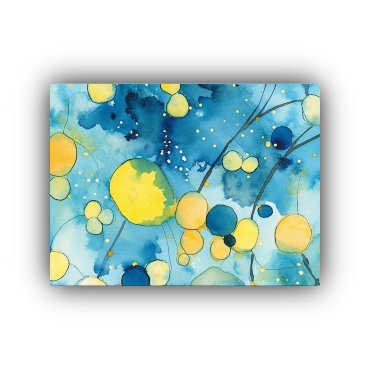 pinturas-decorativas-estilo-acuarela-y-tinta-para-preescolar-en-azul-y-amarillo-