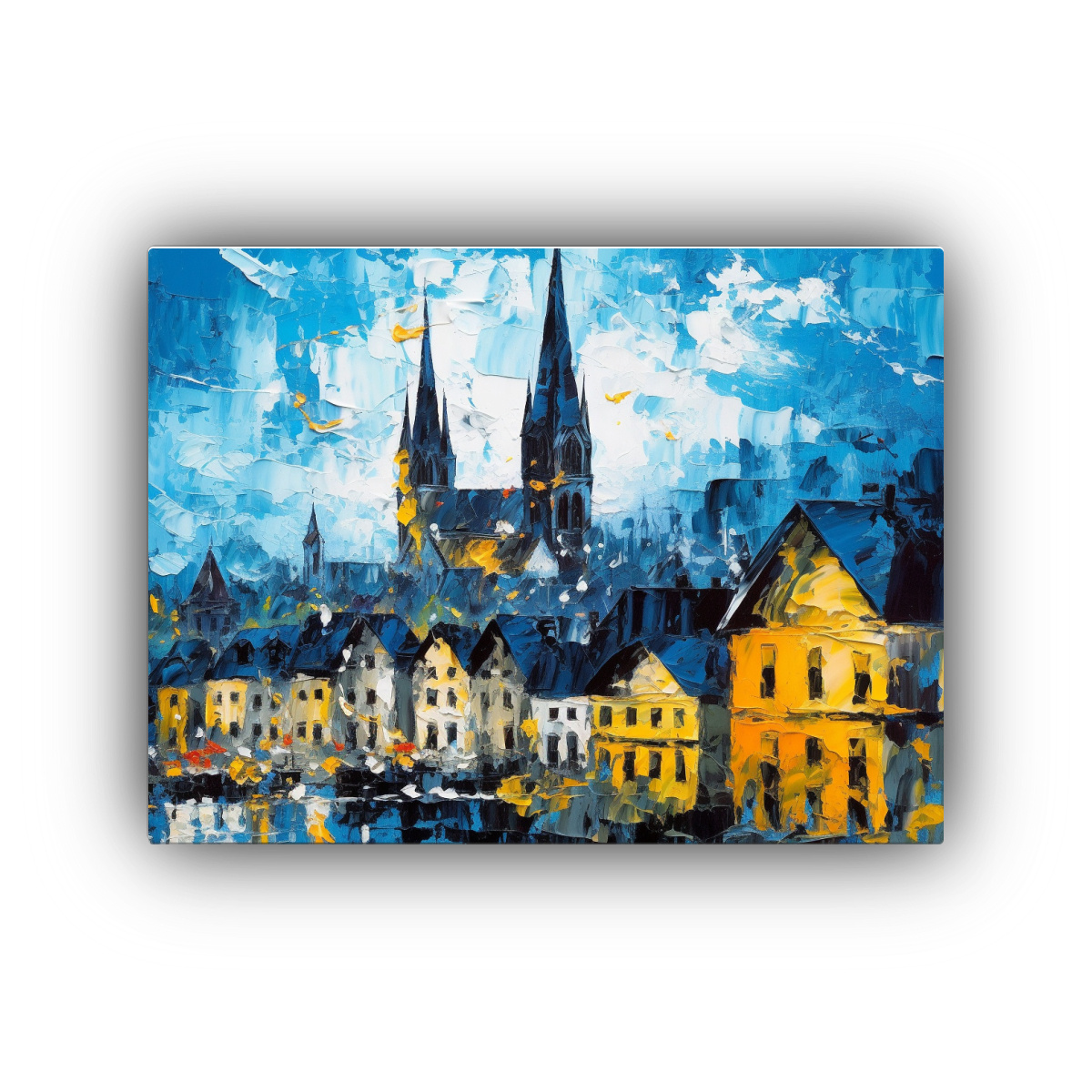 pinturas-decorativas-estilo-impresionismo-medieval-ciudad-claude-monet-