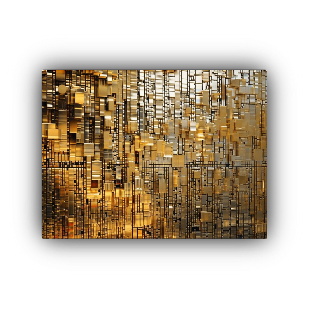 pinturas-decorativas-fondo-de-matriz-dorado-que-se-convierte-gradualmente-en-plateado