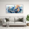 pinturas-decorativas-modernas-con-caballito-de-mar-en-nix-y-colores-azul-marino-1
