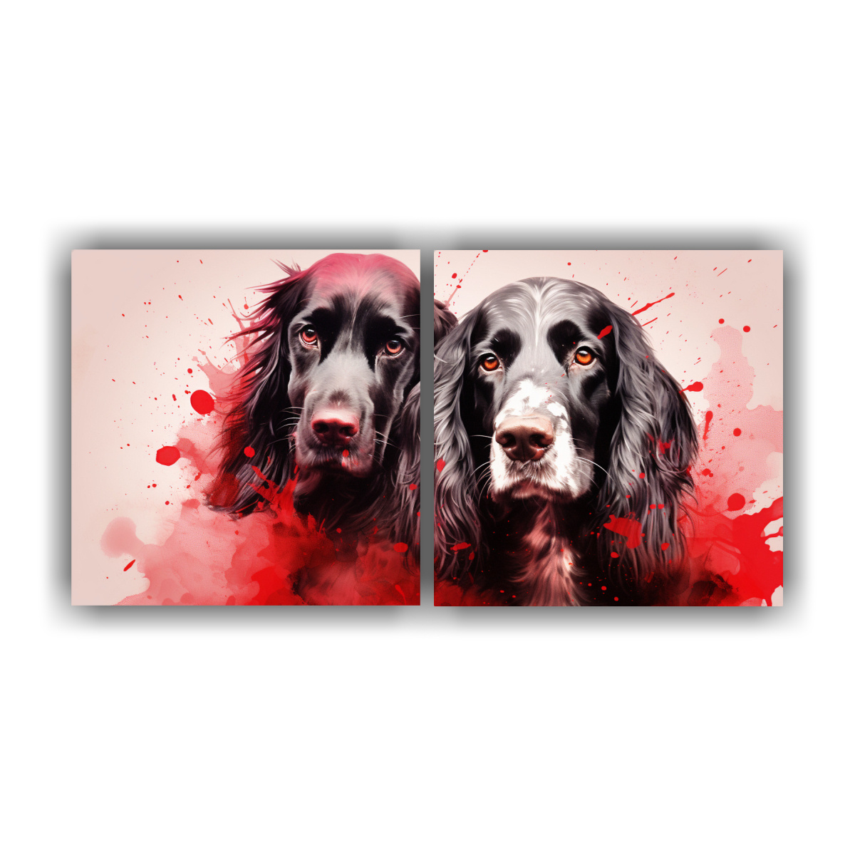 pinturas-en-acuarela-de-dos-setteres-en-colores-rojos-y-armon-a-de-colores-neo-pop-