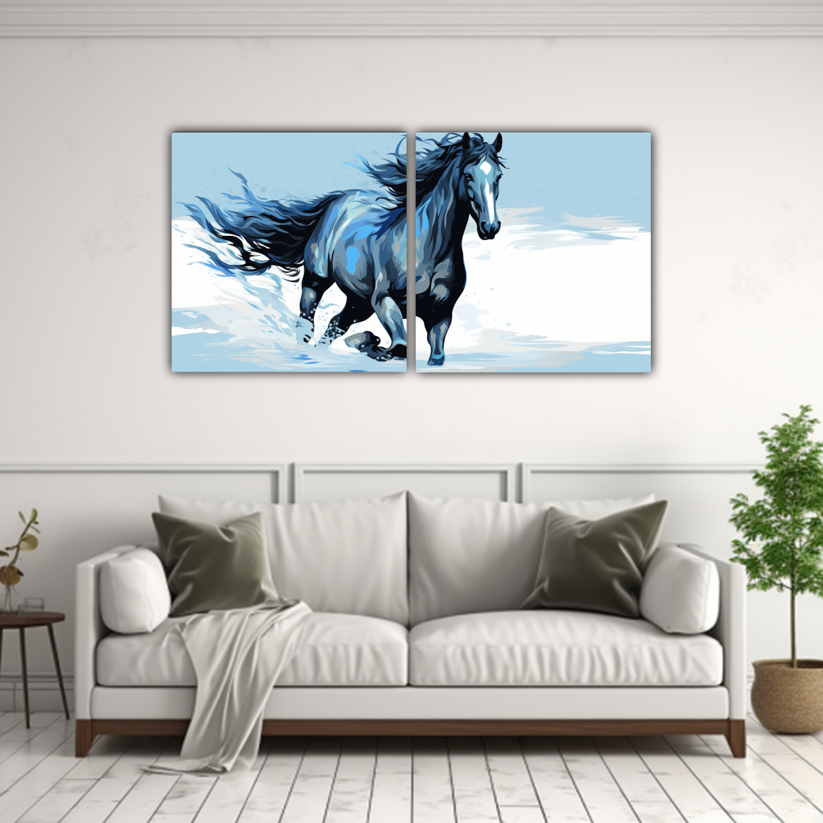 pinturas-exclusivas-de-un-caballo-fris-n-en-tonos-pastel-y-azul-neo-pop-art-1