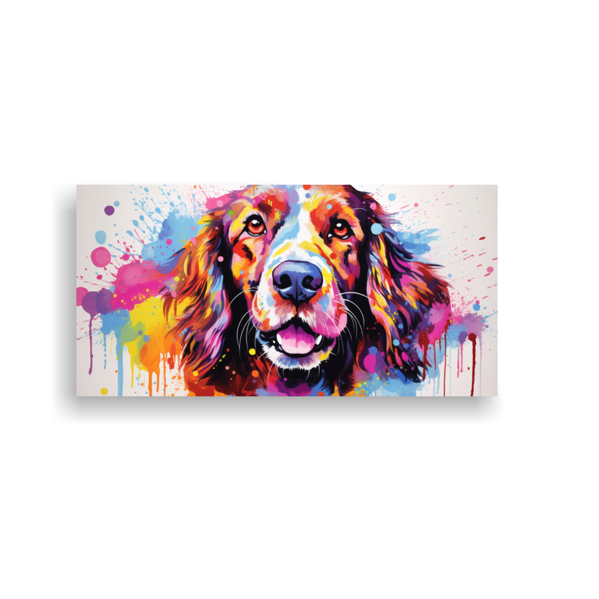 setters-arco-ris-neo-pop-art-estilo-decorativo-