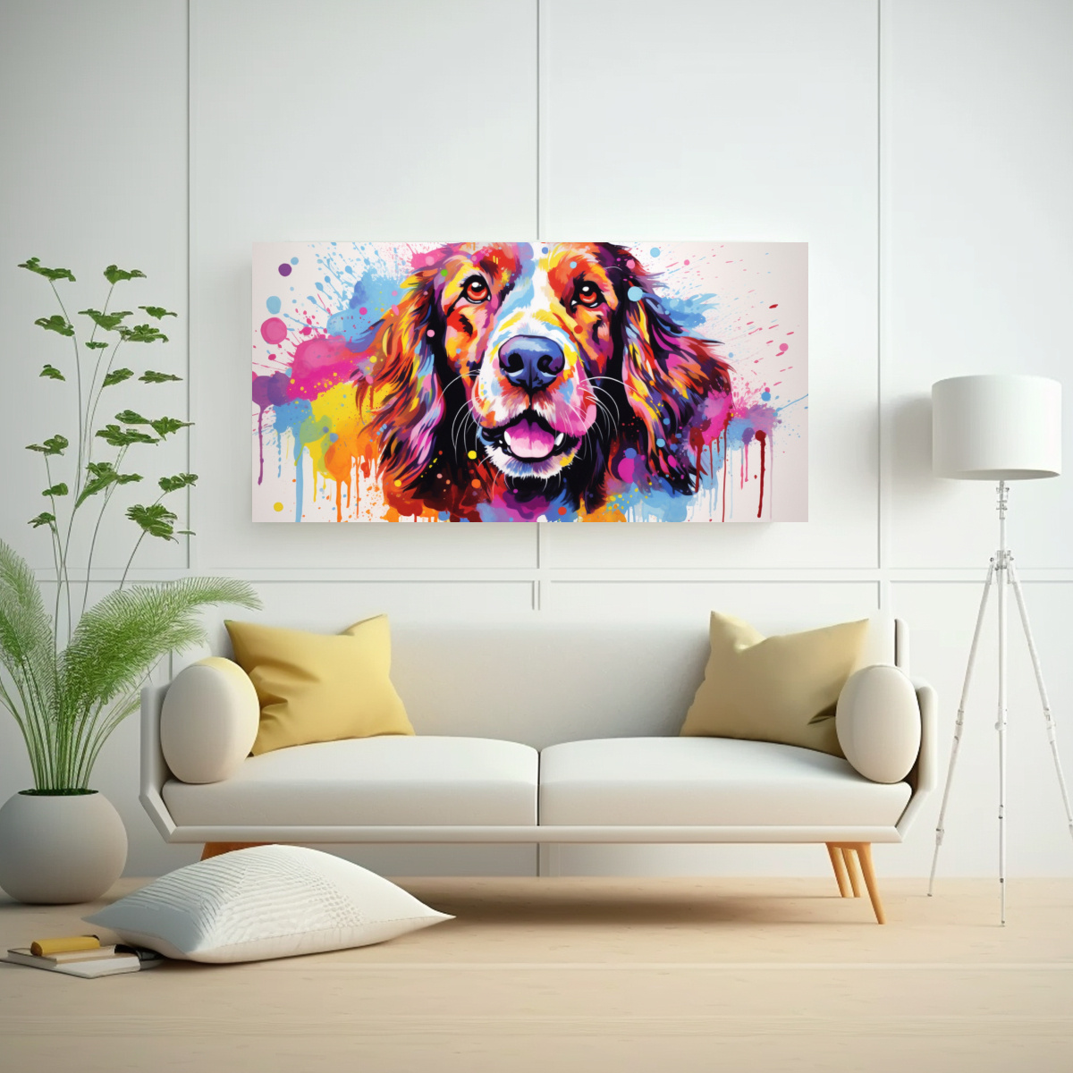 setters-arco-ris-neo-pop-art-estilo-decorativo-1-1