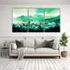 arte-inspirador-motivo-santiago-en-verde-y-turquesa-1