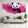 arte-patrono-intenso-panda-en-colores-malva-y-escarlata-1