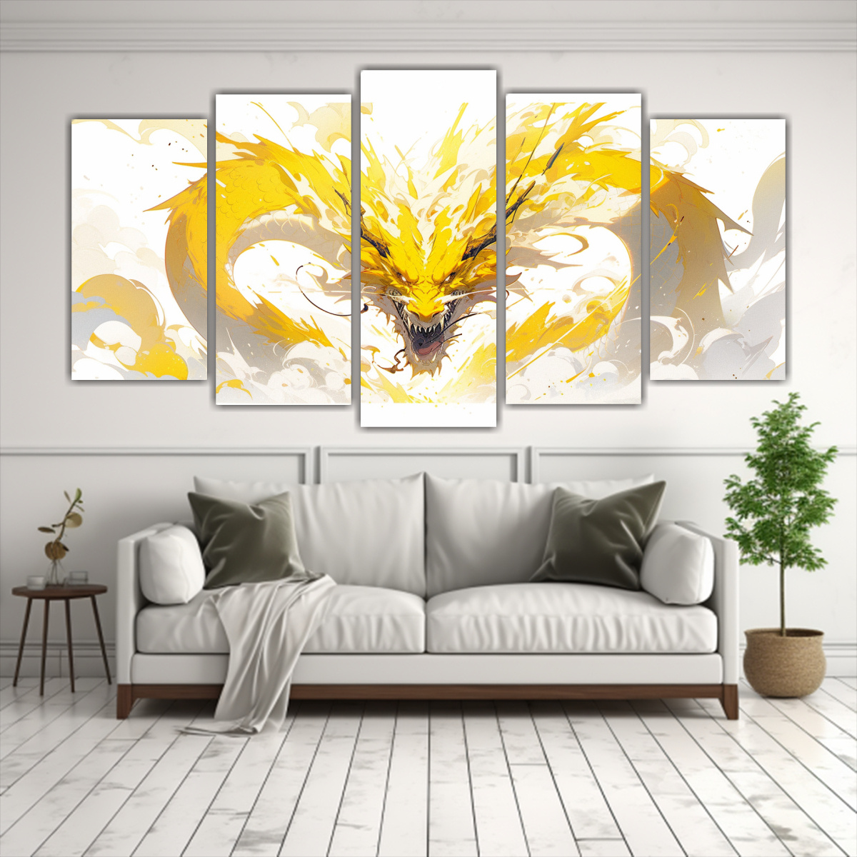 cinco-cuadros-impreso-con-motivo-de-drag-n-en-amarillo-y-blanco-estilo-neonoir-1