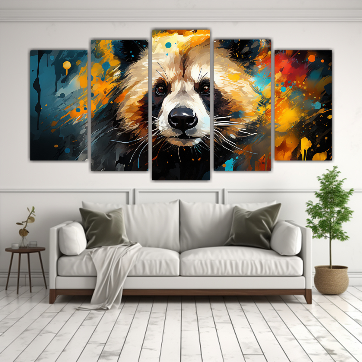 cinco-cuadros-l-neas-urbanas-panda-colores-transparentes-estilo-neo-pop-1-1