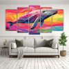 cinco-lienzos-tela-sim-tricos-ballena-gris-arco-ris-y-colores-carmes-pop-art-neo-1