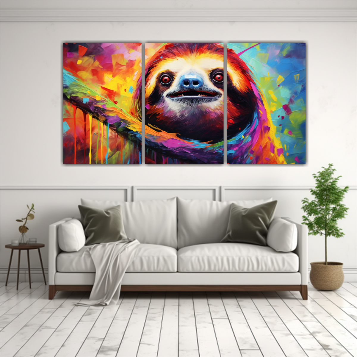 conjunto-3-cuadros-venta-unica-a-perezosos-estilo-pintura-al-estilo-leo-colorida-21-v-52-1