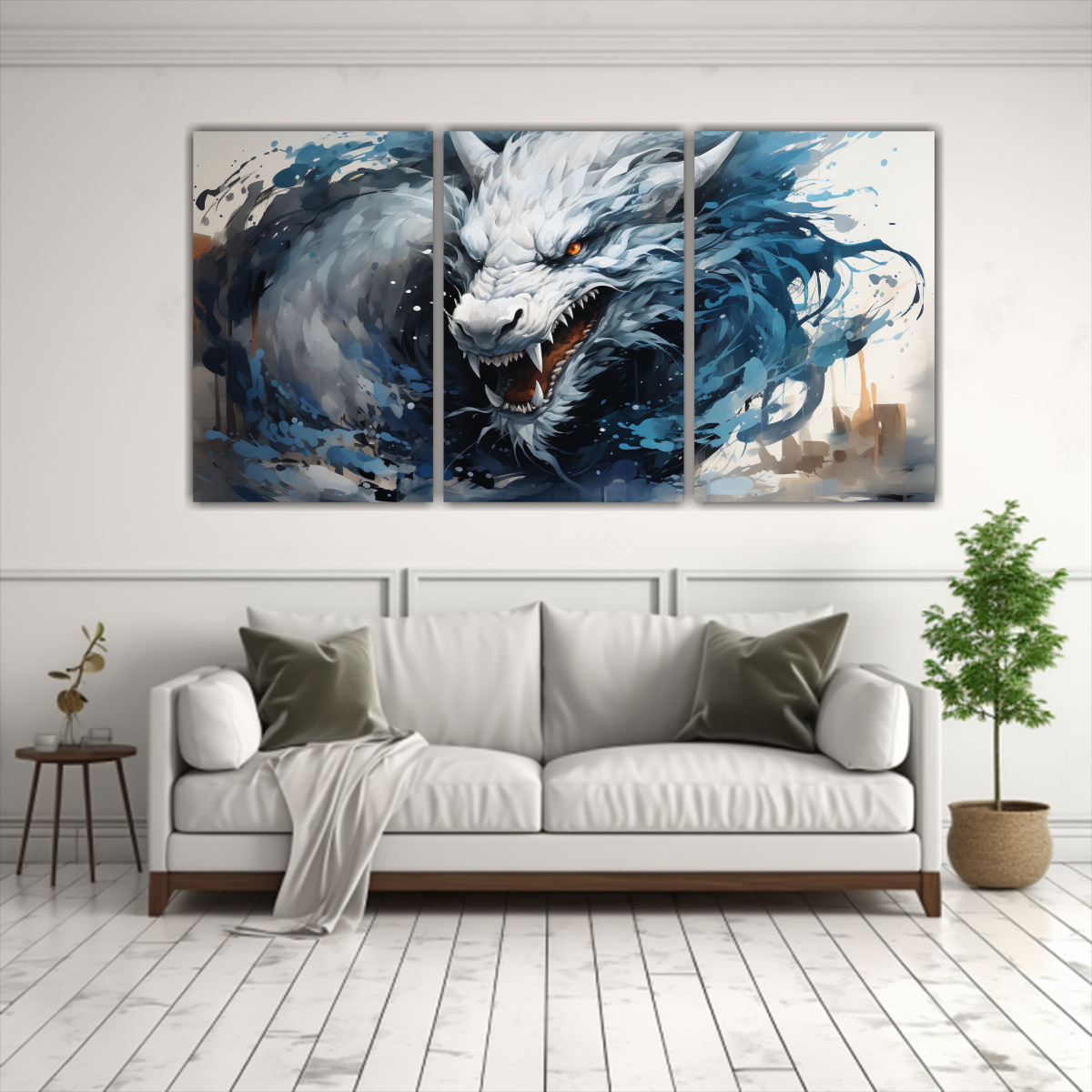 conjunto-cuadros-drag-n-blanco-y-azul-estilo-galer-a-neonoir-1