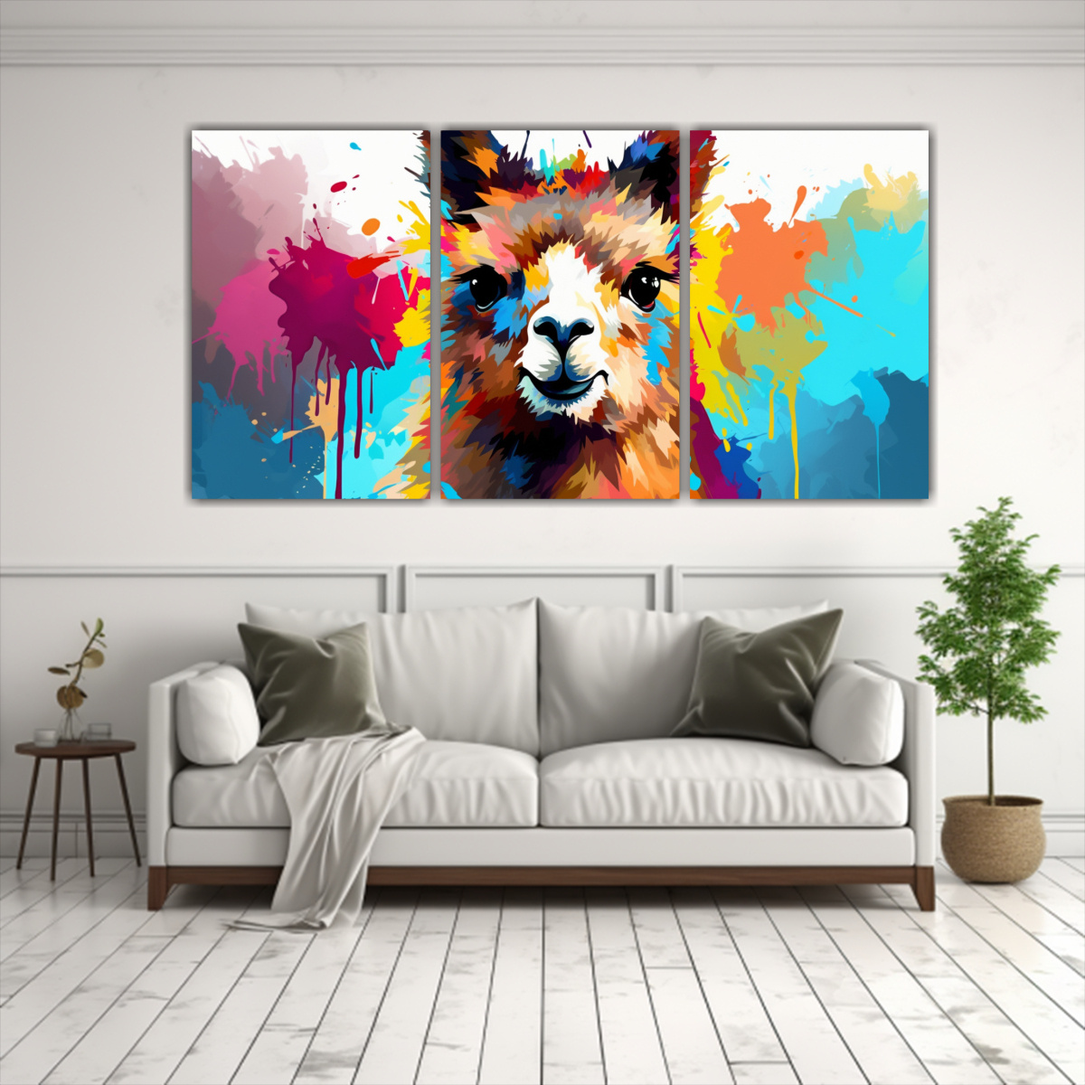 conjunto-de-3-lienzos-tela-expresi-n-alpaca-en-colores-arco-ris-y-marr-n-neo-pop-1-1